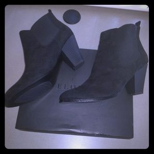 NWOT suede ankle boots